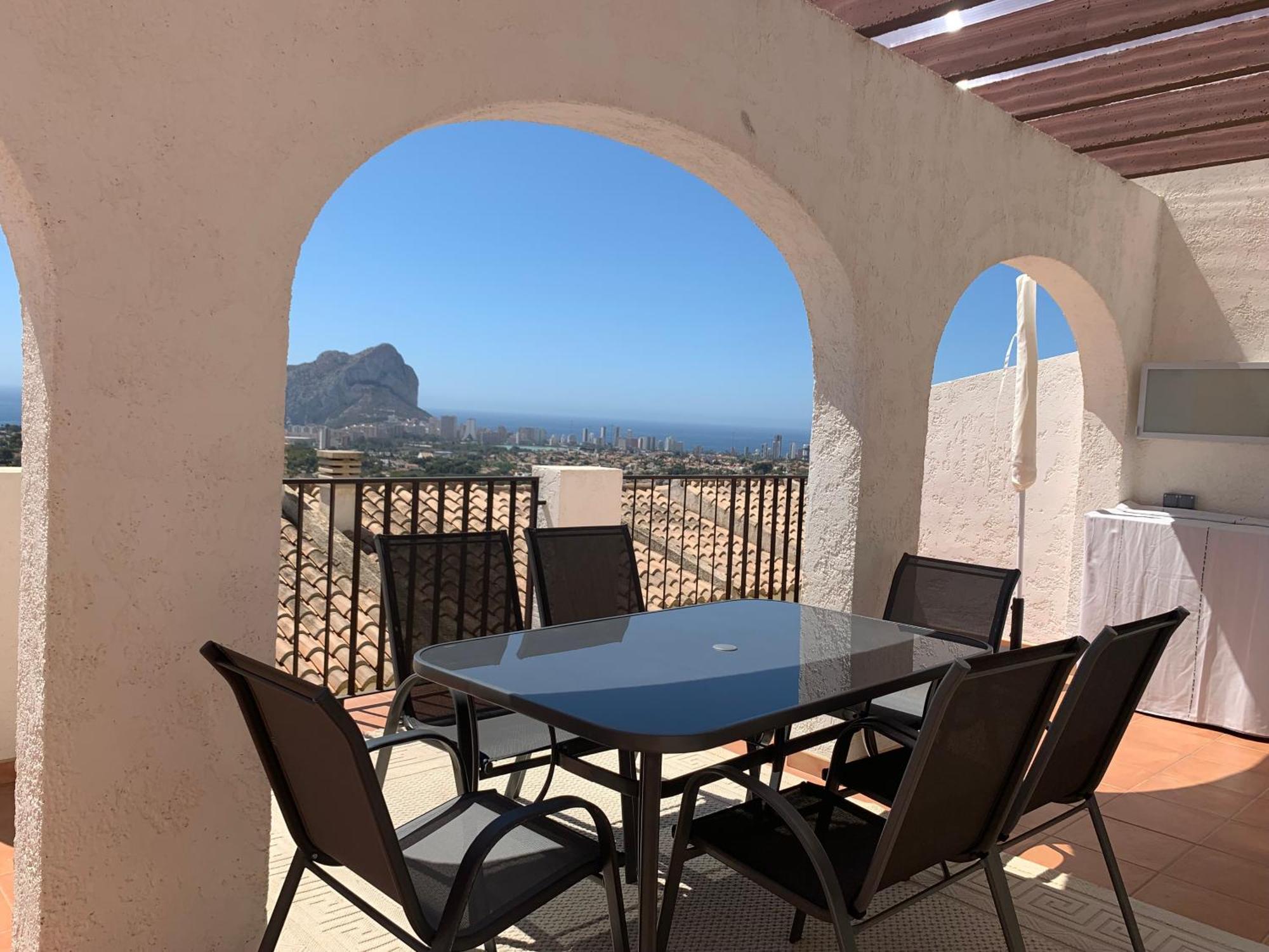 Imperial Park - Bungalow Mit Panoramablick Und Schoener Terrasse Calp Dış mekan fotoğraf
